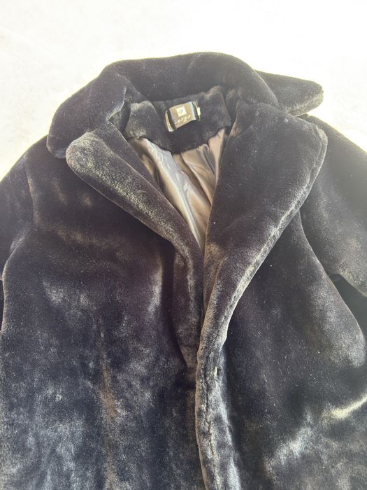 Екошубка чорна мутон