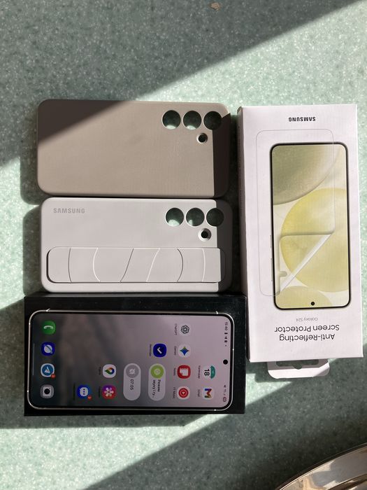 Samsung Galaxy S24 256gb Marble Gray SM-S921B/DS