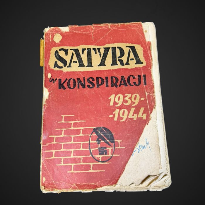 Satyra w Konspiracji 1939–1944 wyd 1948 wyd I autograf Stanisława Miedzy-Tomaszewskiego Unikat  LK/102045