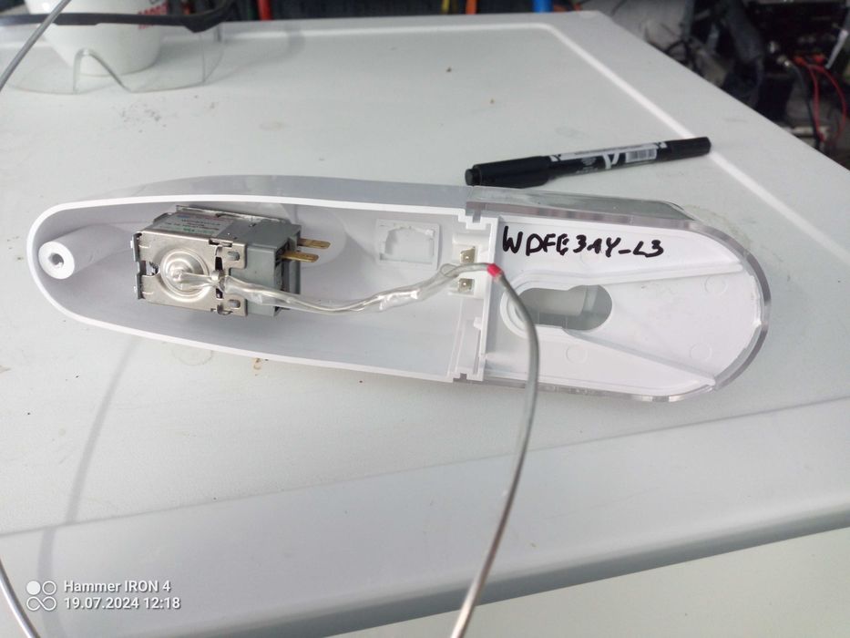 termostat wdfe31y-l3 oraz części do lodówki Haier HRFK250DAA