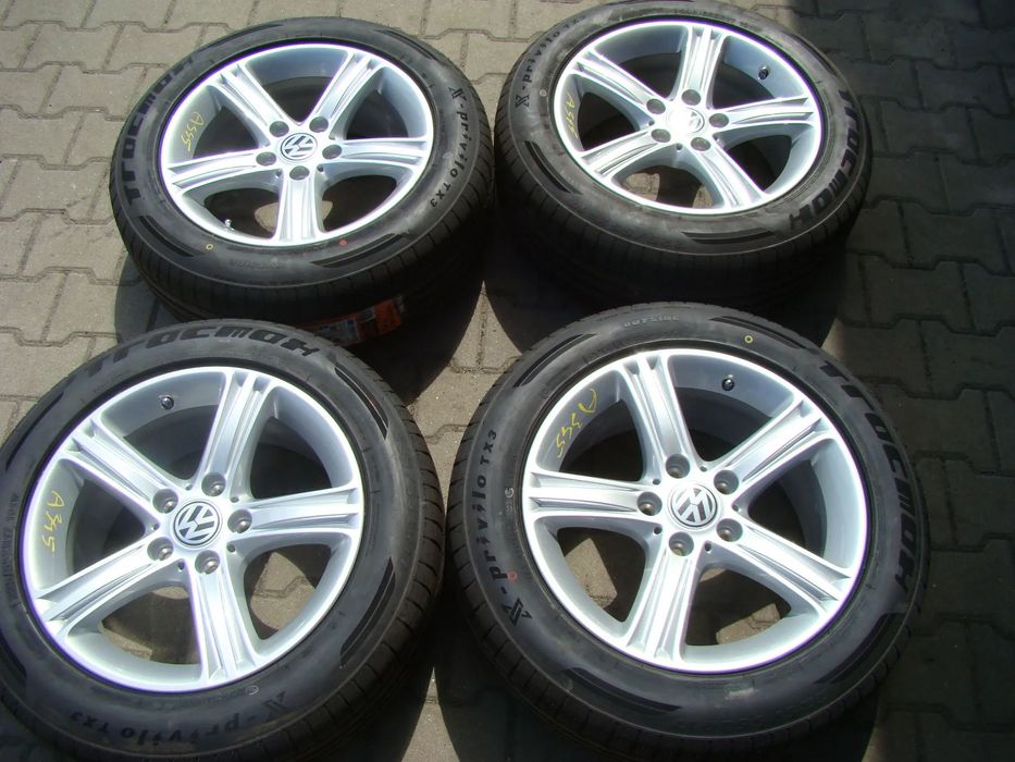 a345 5x120 VW Transporter Caravelle Multivan T5 T6 7,5jx17 opony lato niemontowane