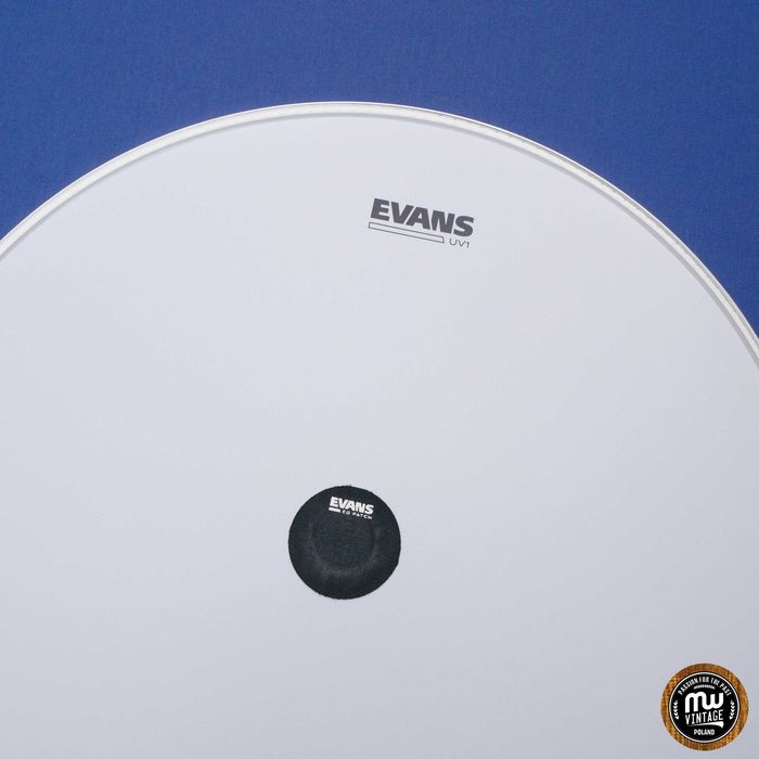 ‼️ Evans - naciąg UV1 Bass Drum Coated 22"+ łatka EQ ‼️