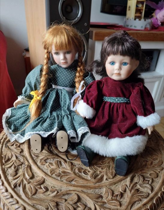 Porcelanowe lalki 2 sztuki (1 Alberton) komplet