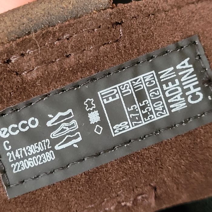 Черевики шкіряні Оригінал Ecco Grainer 214713 рр.38