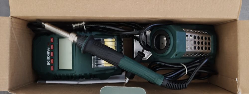 Estação de Soldadura Digital Parkside.