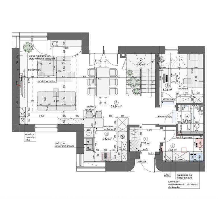 TOP: Nowoczesny dom 135.6m2 + ogród zimowy 18m2, 15 min do centrum