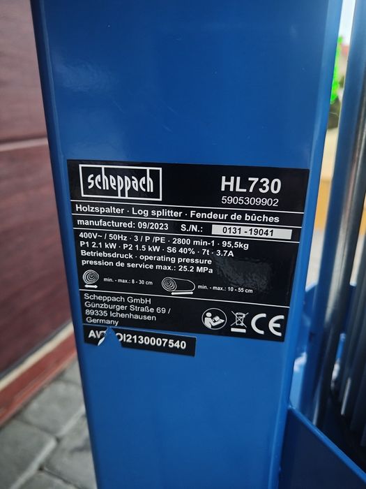 Rębak Scheppach HL730