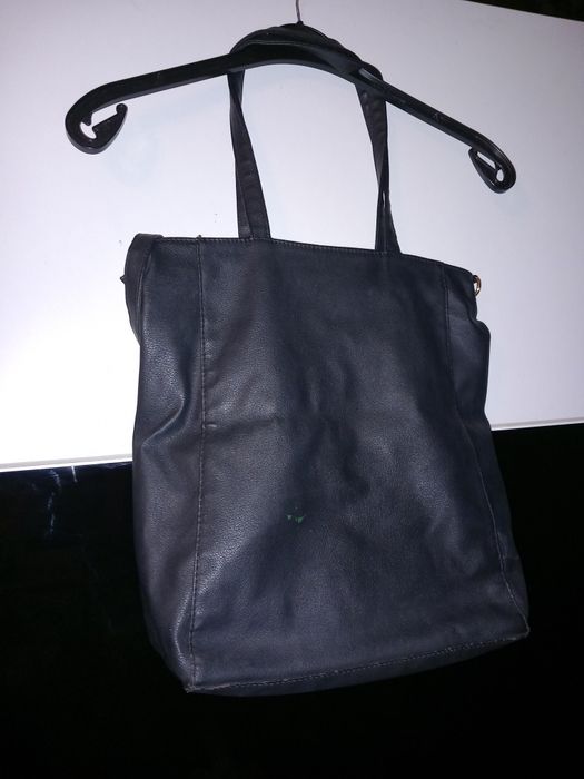 Torebka czarna shopper