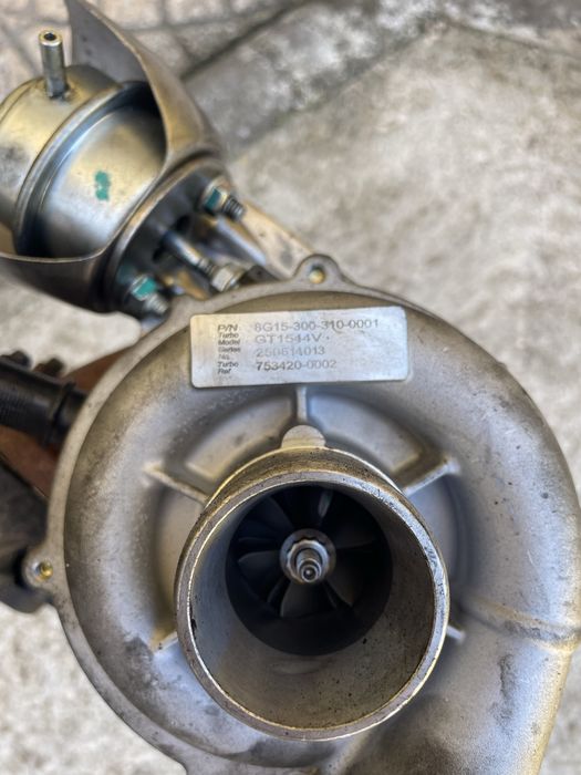Turbo Garrett 753420-0002 reconstruído – Ford Focus 1.6 TDCi