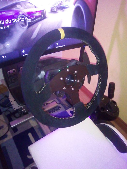 Logitech g923 e playseat evo branco  LER DESCRIÇÃO