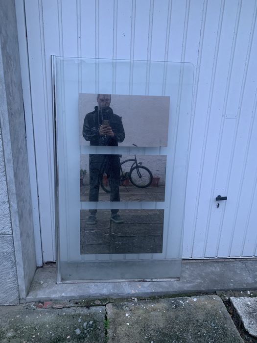 Vidro para Painel de duche lateral transparente