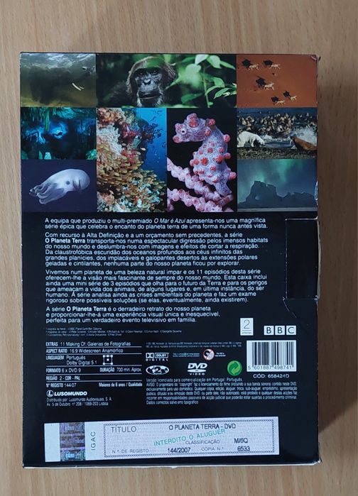 Dvd o Planeta Terra