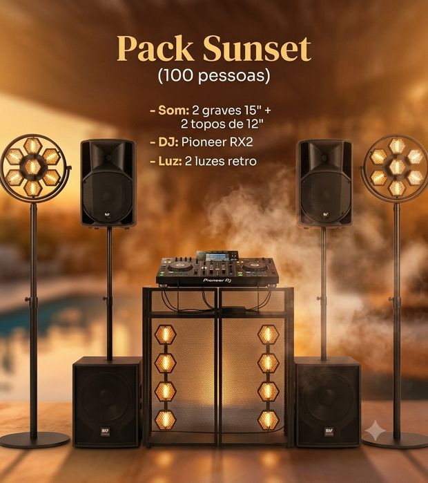 Aluguer de Som, Luzes e DJ para Festas / Casamentos / Eventos
