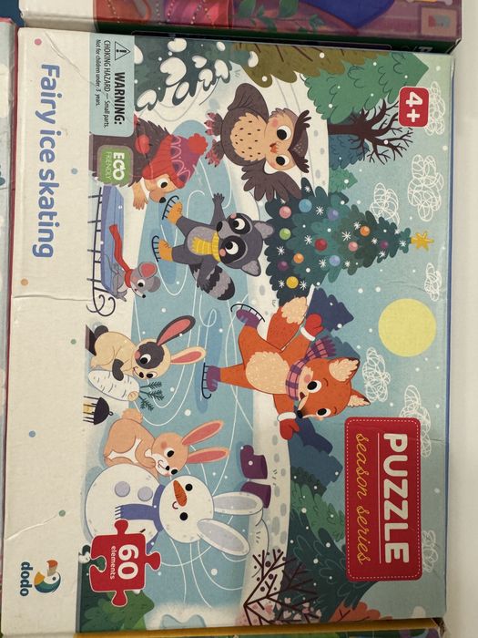 Продам набір дитячих пазлів Dodo