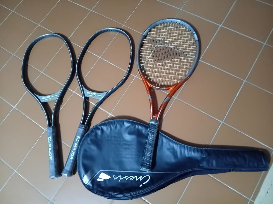 Raquetes em bom estado