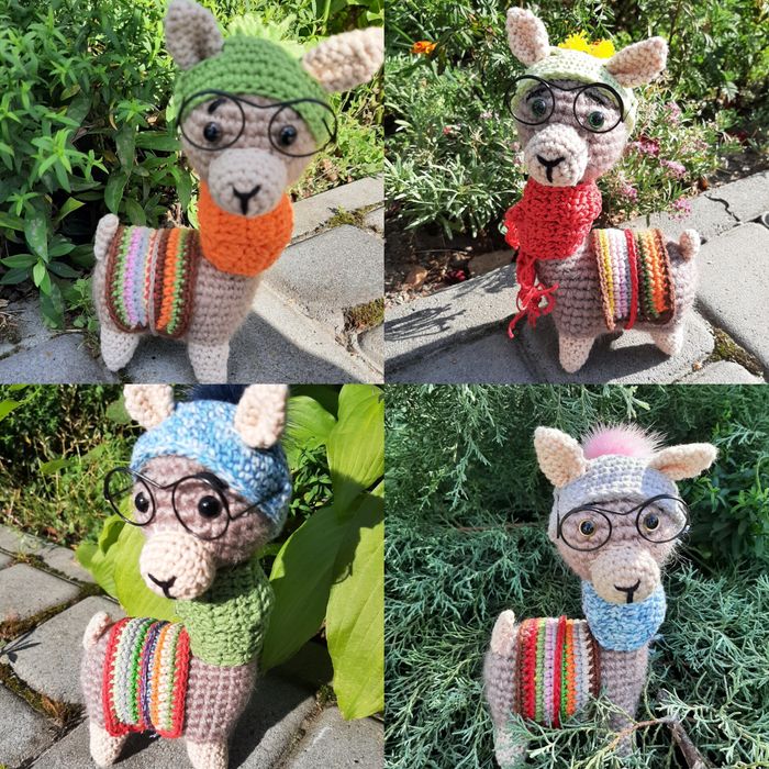 Іграшка Лама ручної роботи