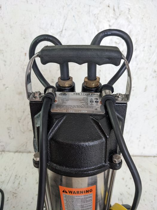 KSG 1722f PRO Vitals з фрезою насос дренажно-фекальний