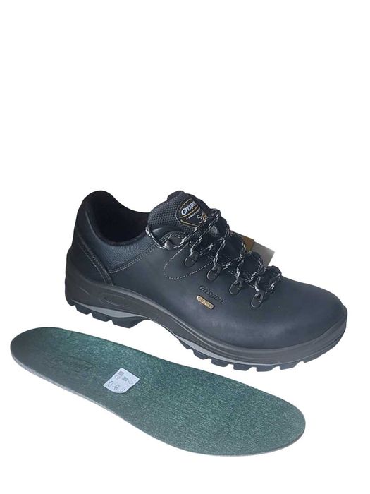 Зимние кроссовки Grisport 12817 D19WT(-30*) черные кожаные