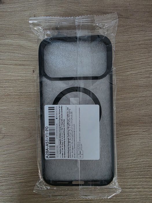 Etui MagSafe iPhone 18 Pro Max czarne