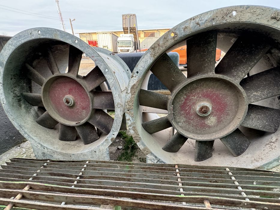 Wentylator przemysłowy do magazynu przechowalni