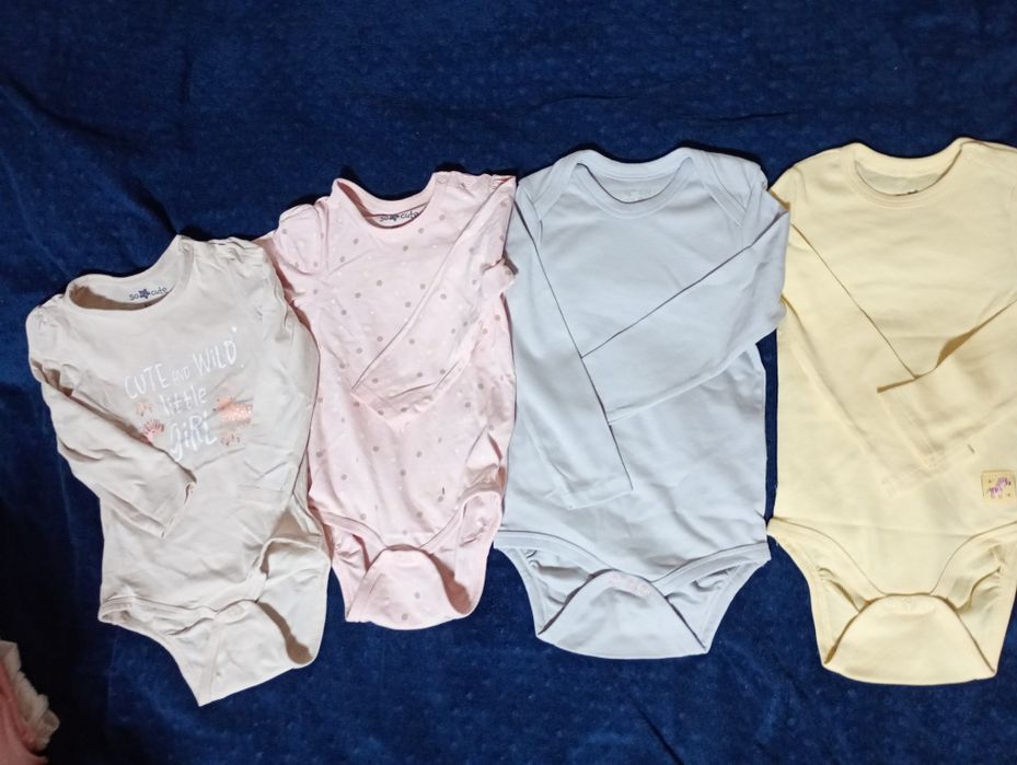 Бодіки на довгий рукав для дівчинки 92-98 р