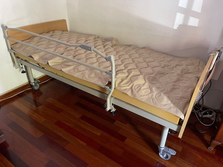 Cama articulada + oferta colchão anti escaras