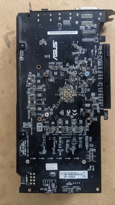 Відеокарта ASUS ROG strix 570 4gb gaming, робоча