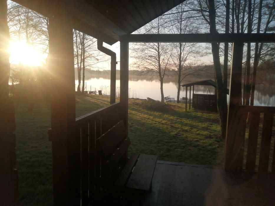 wynajmę domek całoroczy na Mazurach z własną linią brzegową