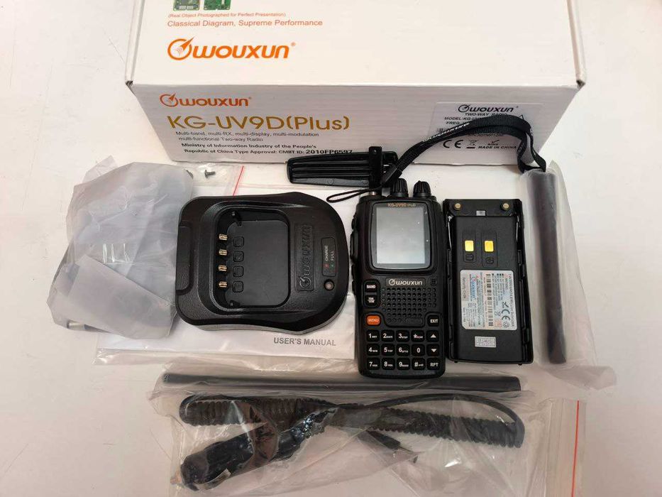Радіостанція WOUXUN UV-9D Plus радіостанція Multi-Band АМ/FM 2 Супергетеродин