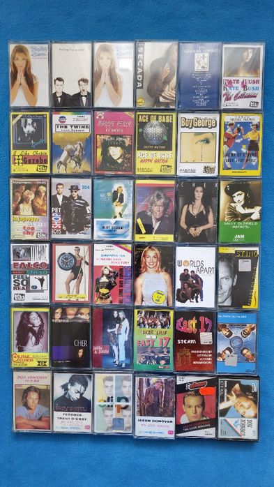 Kasety Magnetofonowe.  Zespoły. POP.