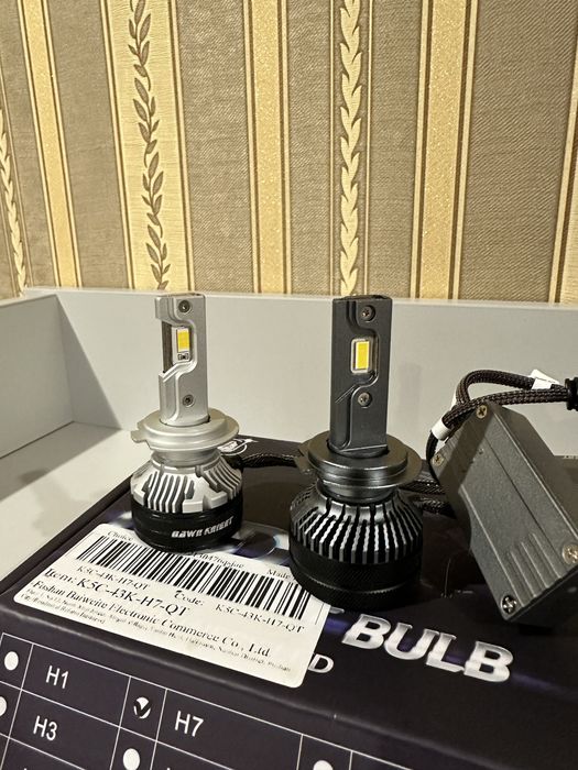 СветодиодныеLED лампы DawnKnight K5C K7C K8C K9C H11 H7 HB3 H4 H1 HB4