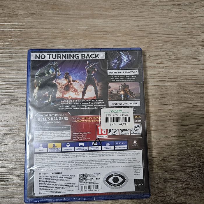 Outriders (Day One Edition) PS4 Novo