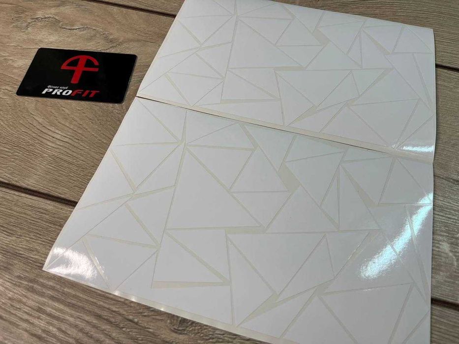 Треугольники камуфляж на мото пластик соти мотоцикл на бак