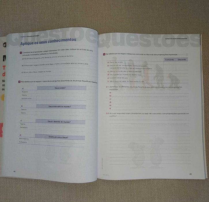 Manuais Filosofia 11 ano ( Manual e Caderno Atividades)