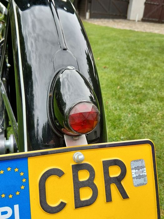 CZ 125c 1952rok, zabytek, zarejestrowana!