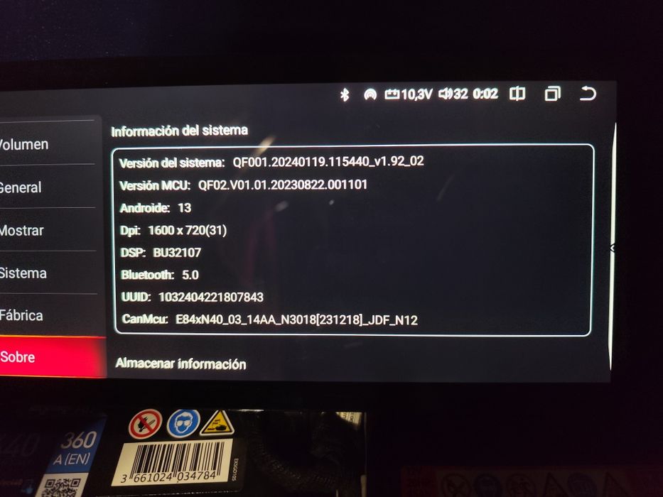 Autoradio android Mercedes w203 classe C