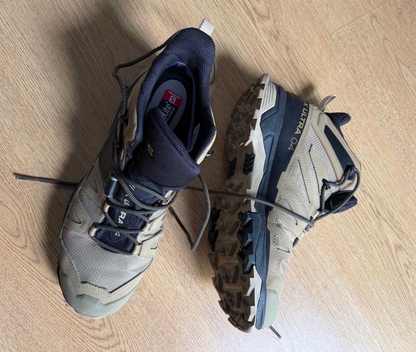 Botas Salomon X Ultra 4 Mid GTX Ocre
