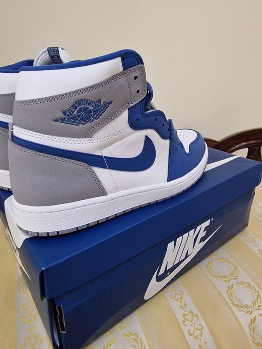 Nowe buty Nike Air Jordan 1 True Blue Retro 45