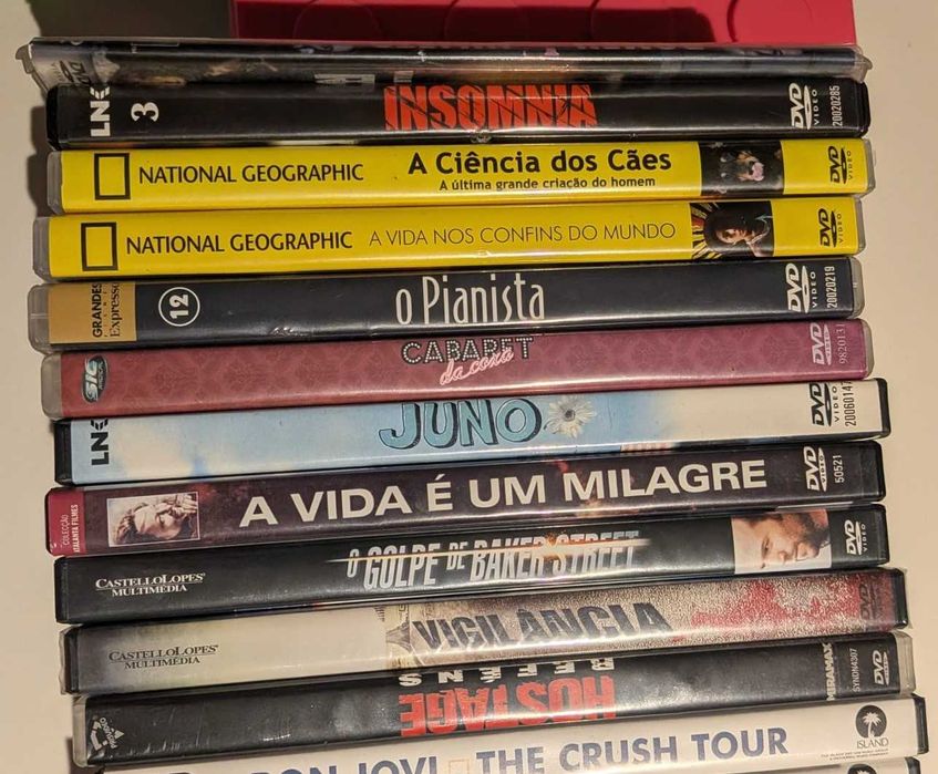 Pack + 50 DVDs variados