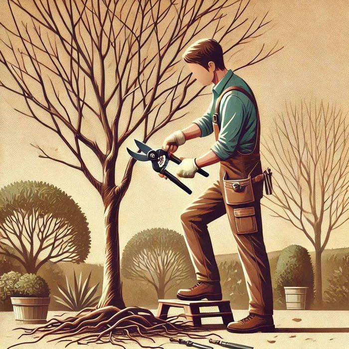 Обрезка плодовых деревьев