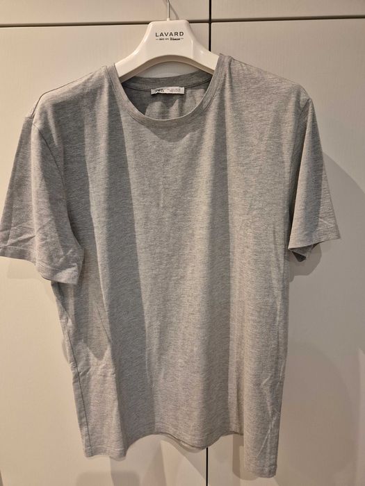 Szary T-shirt męski