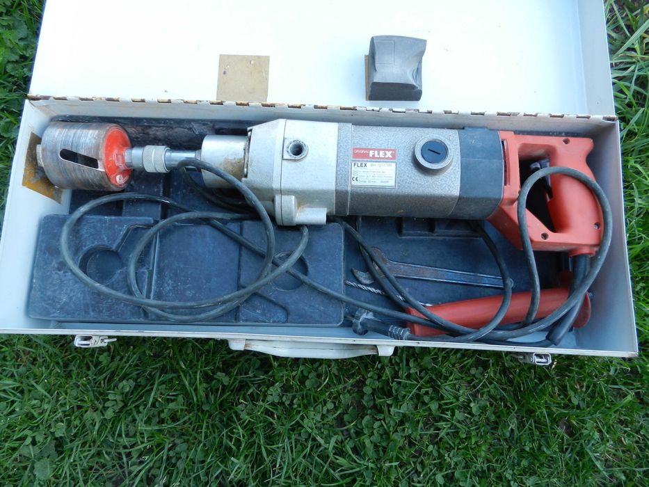 Wiertnica diamentowa Flex BH1211,moc 2000 W VR do betonu