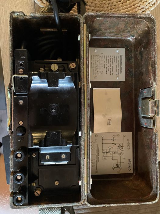 aparat telefoniczny monterski MB66 KPL