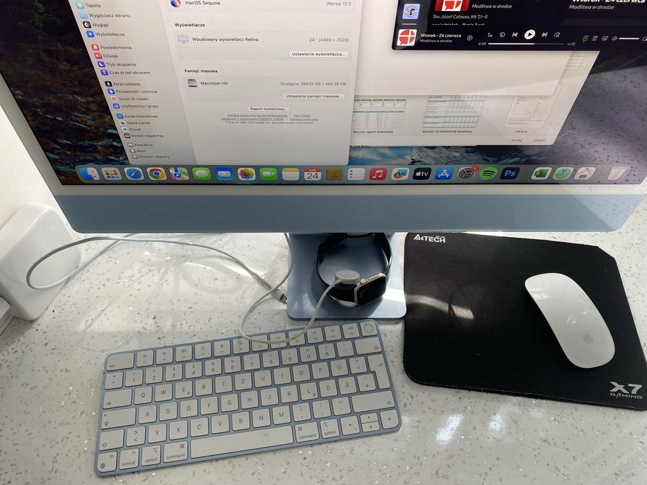 IMac M1 Ram8 SSD 500gb