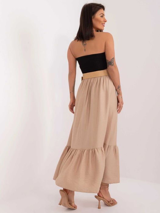 -> Spódnica damska gładka z falbaną - marki: Italy Moda – mix kolorów