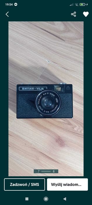 Aparat co robi fotografie