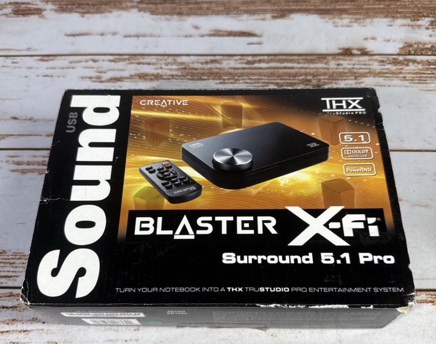 Звукову карту Creative Sound Blaster USB X-FI Surround 5.1 Pro