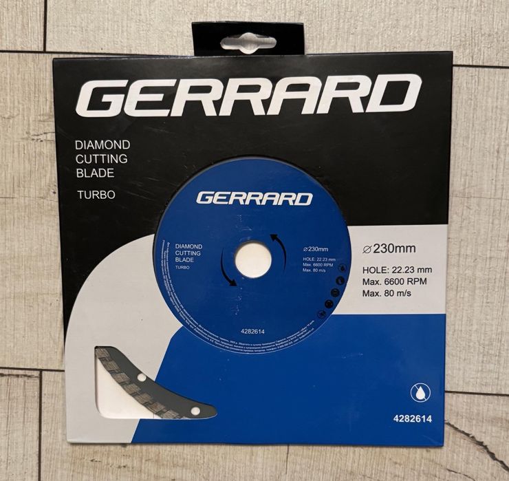 Диски діамантні Gerrard Turbo, Werk Turbo