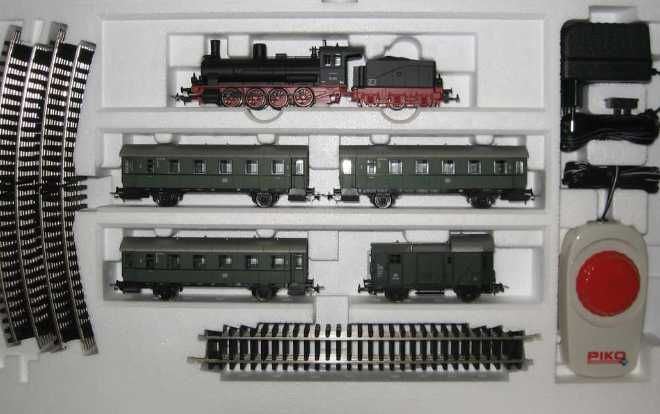 Немецкие железные дороги Пассажирский Поезд 2-х этаж Пико Piko 1:87 НО