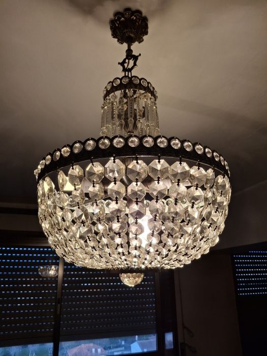 Candeeiro teto cristal